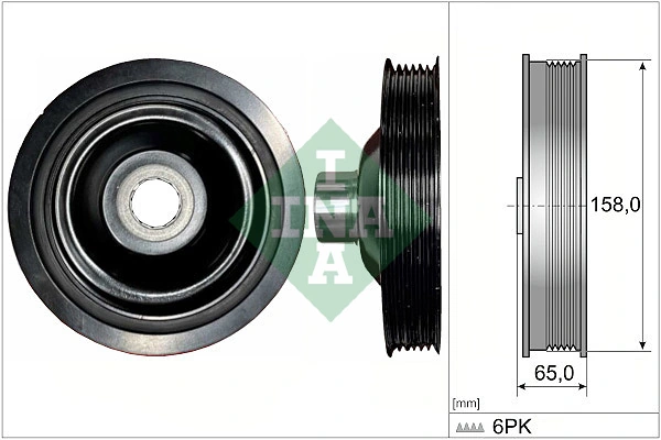 Belt Pulley, crankshaft